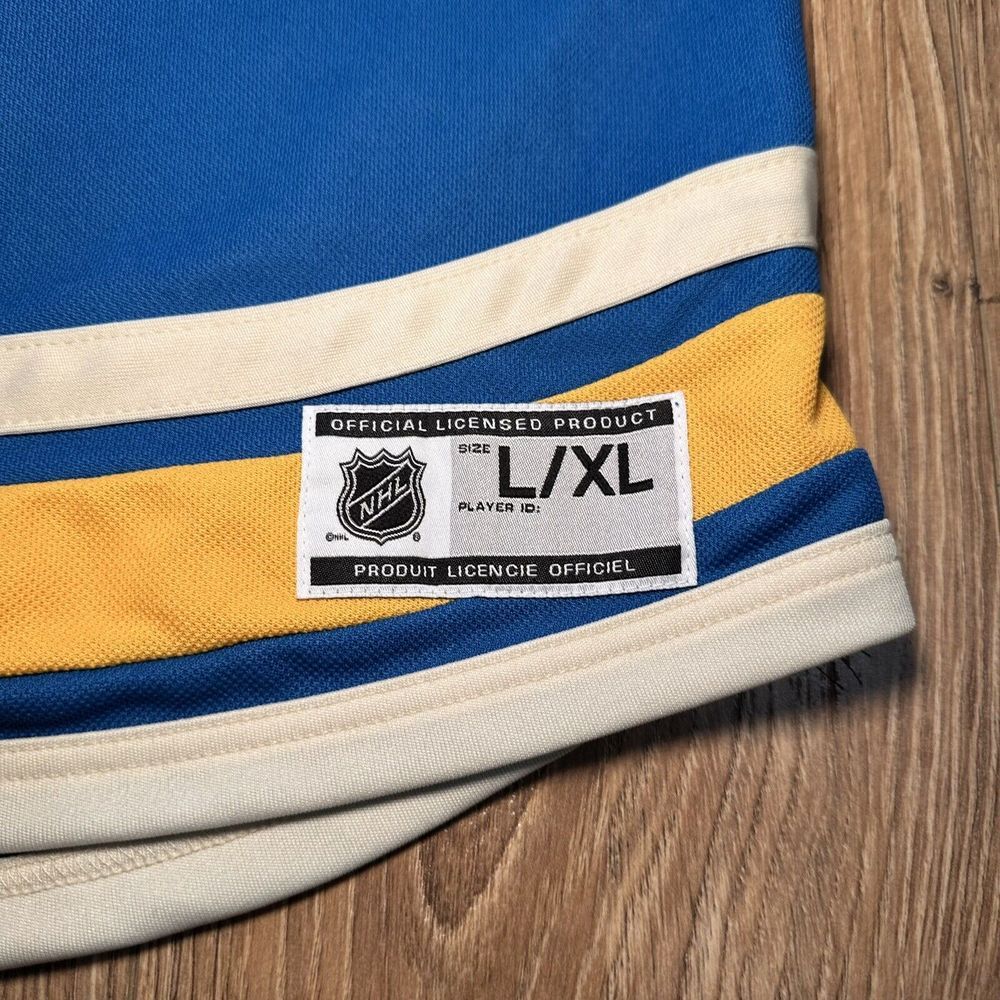 NHL Hockey St Louis Blues‎ Youth Size L/XL Blue/Yellow Jersey - Picture 4 of 11